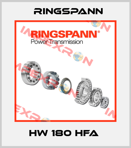 HW 180 HFA  Ringspann