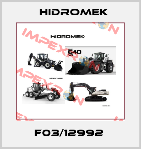 F03/12992  Hidromek