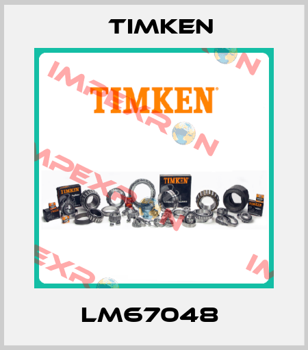 LM67048  Timken