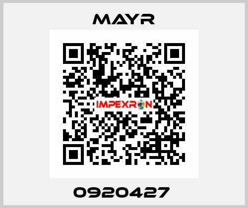 0920427  Mayr