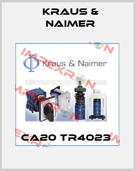 CA20 TR4023  Kraus & Naimer