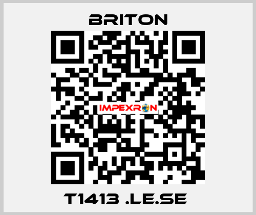 T1413 .LE.SE  BRITON