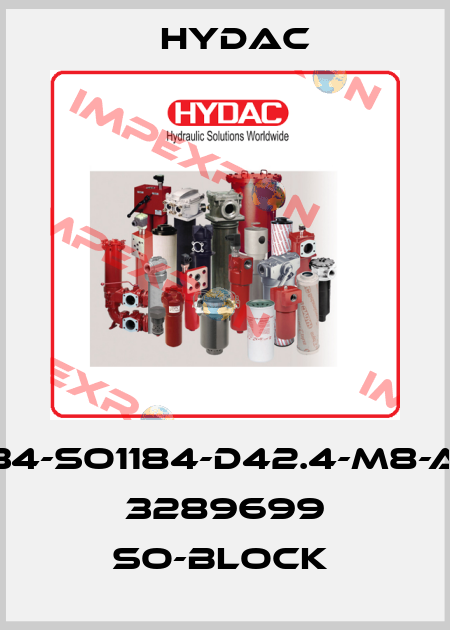 3334-SO1184-D42.4-M8-APZ 3289699 SO-BLOCK  Hydac