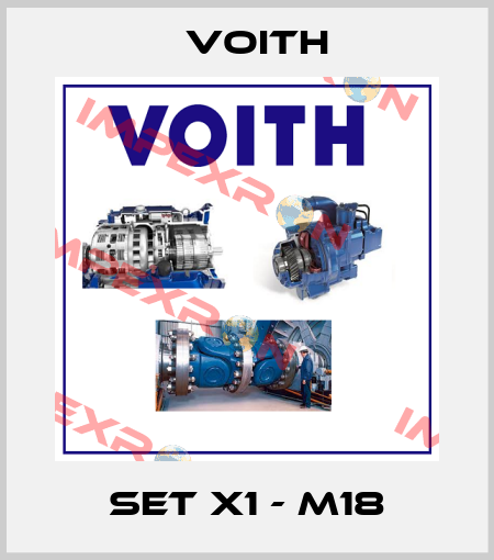 Set X1 - M18 Voith