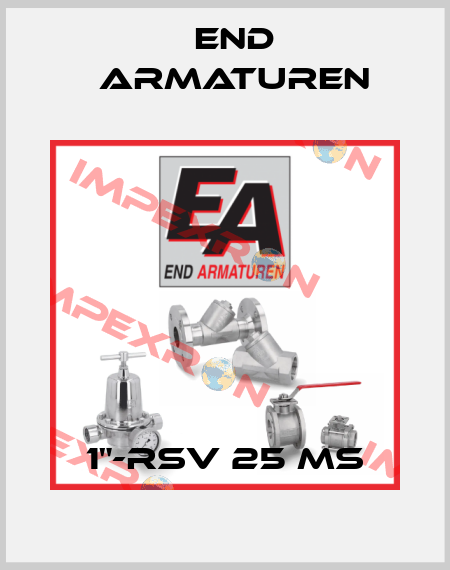 1"-RSV 25 MS End Armaturen