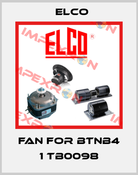 Fan for BTNB4 1 TB0098 Elco