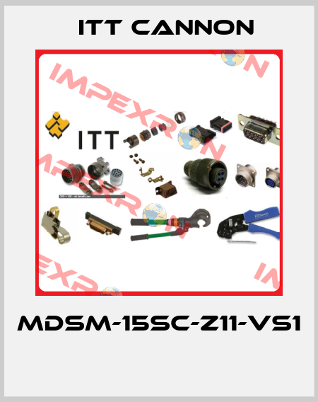 MDSM-15SC-Z11-VS1  Itt Cannon
