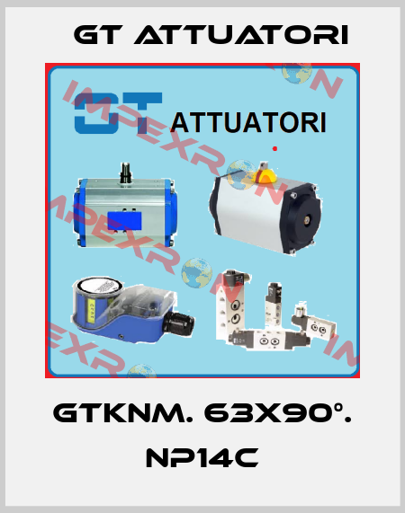 GTKNM. 63x90°. NP14C GT Attuatori