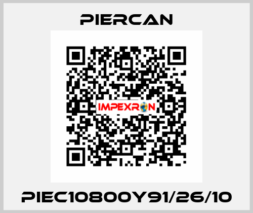 PIEC10800Y91/26/10 Piercan