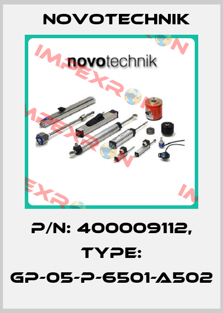 P/N: 400009112, Type: GP-05-P-6501-A502 Novotechnik