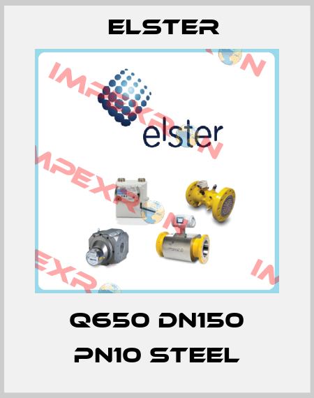 Q650 DN150 PN10 Steel Elster
