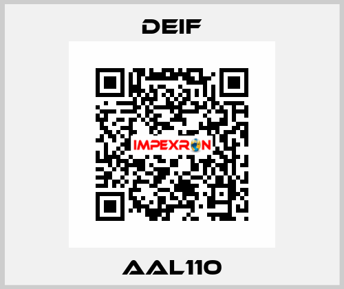 AAL110 Deif