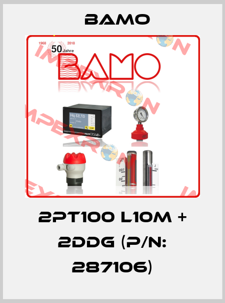 2PT100 L10m + 2DDG (P/N: 287106) Bamo