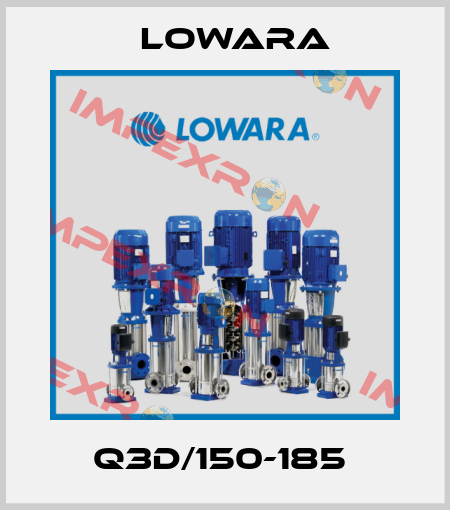 Q3D/150-185  Lowara