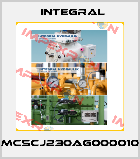 MCSCJ230AG000010 Integral