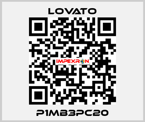 P1MB3PC20 Lovato