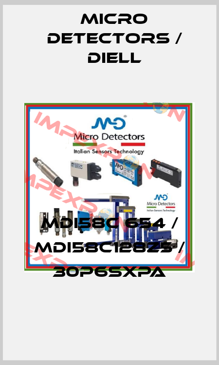MDI58C 654 / MDI58C128Z5 / 30P6SXPA
 Micro Detectors / Diell