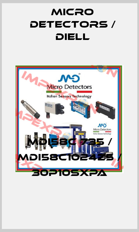 MDI58C 735 / MDI58C1024Z5 / 30P10SXPA
 Micro Detectors / Diell
