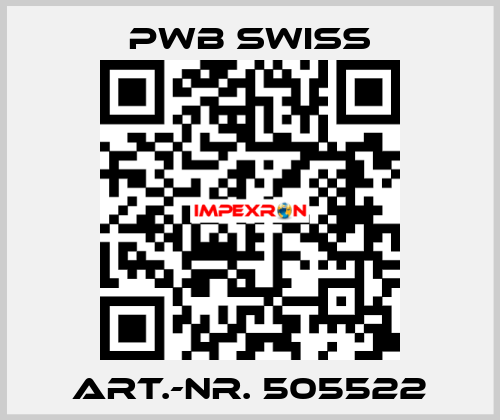 Art.-Nr. 505522 PWB Swiss