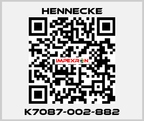 K7087-002-882 Hennecke