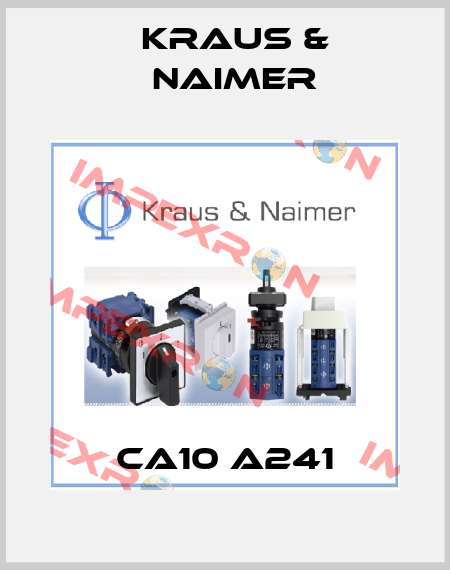 CA10 A241 Kraus & Naimer