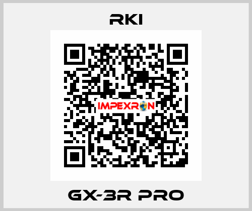 GX-3R Pro RKI