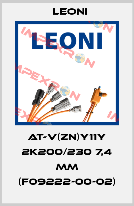 AT-V(ZN)Y11Y 2K200/230 7,4 mm (F09222-00-02) Leoni