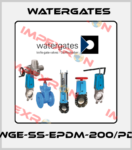 WGE-SS-EPDM-200/PD Watergates