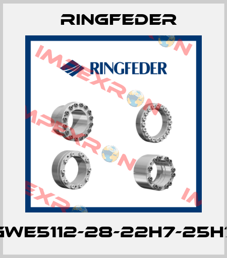 GWE5112-28-22H7-25H7 Ringfeder
