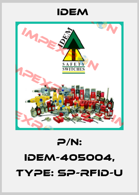 P/N: IDEM-405004, Type: SP-RFID-U idem