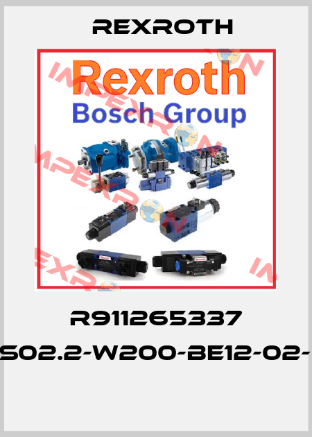 R911265337 DDS02.2-W200-BE12-02-FW  Rexroth