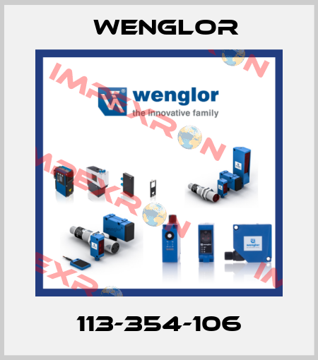 113-354-106 Wenglor