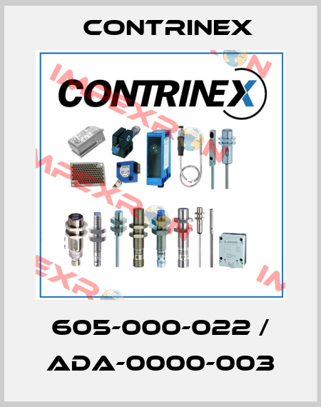 605-000-022 / ADA-0000-003 Contrinex