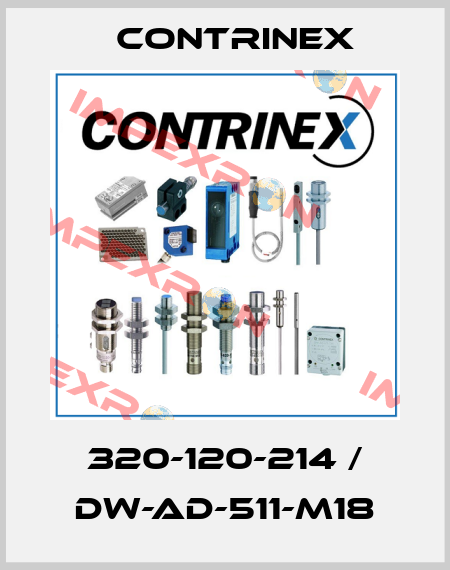 320-120-214 / DW-AD-511-M18 Contrinex