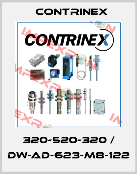 320-520-320 / DW-AD-623-M8-122 Contrinex
