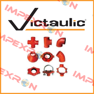 RIGID COUPLING RED PAINTED S/107 VICTAULIC UL/FM APPROVED 8"  Victaulic