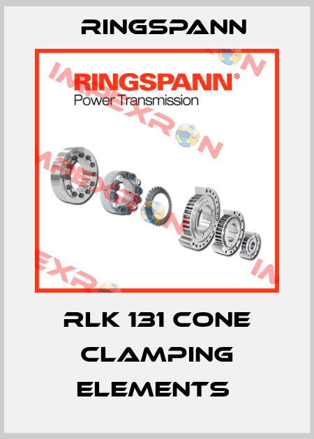 RLK 131 CONE CLAMPING ELEMENTS  Ringspann