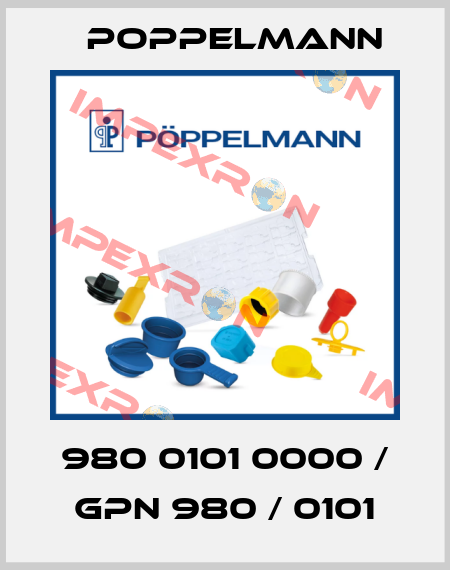 980 0101 0000 / GPN 980 / 0101 Poppelmann
