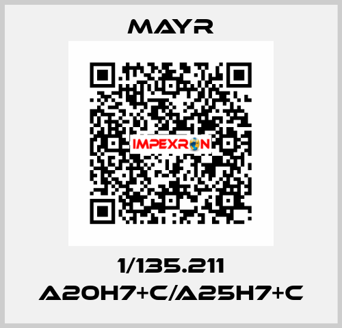 1/135.211 A20H7+C/A25H7+C Mayr