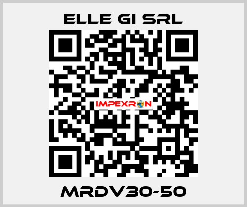 MRDV30-50 ELLE GI SRL