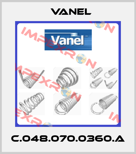 C.048.070.0360.A Vanel