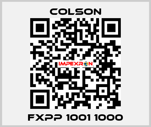 FXPP 1001 1000 Colson