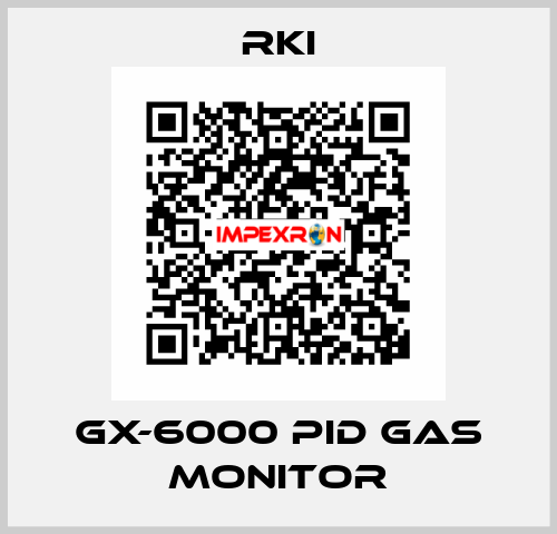 GX-6000 PID Gas Monitor RKI