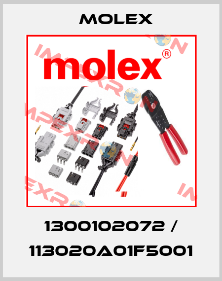 1300102072 / 113020A01F5001 Molex
