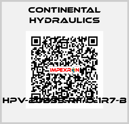 HPV-20B35-RF-O-1R7-B Continental Hydraulics