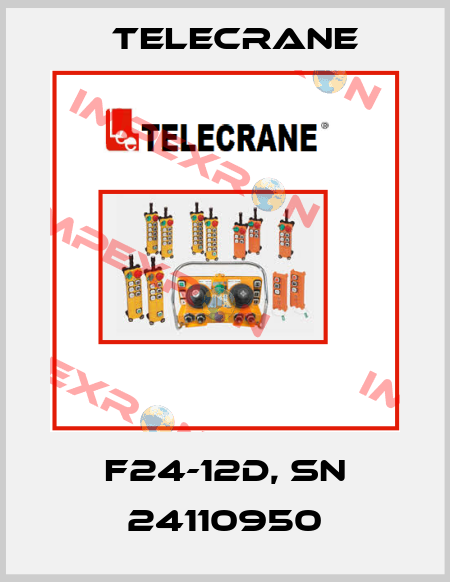 F24-12D, SN 24110950 Telecrane