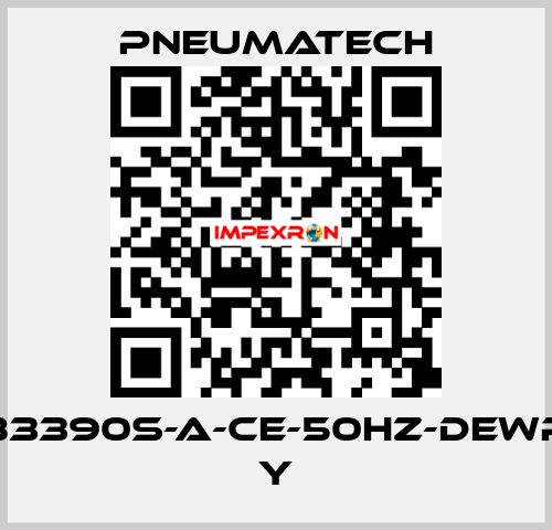 PB3390S-A-CE-50HZ-DEWPO Y Pneumatech