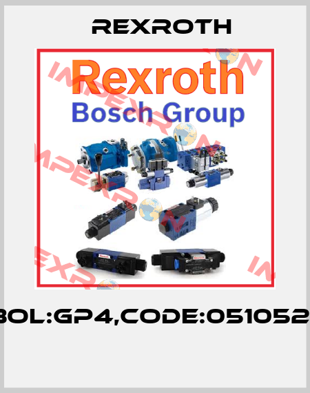 SYMBOL:GP4,CODE:0510525009  Rexroth