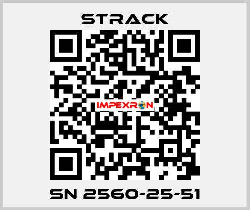  SN 2560-25-51 Strack
