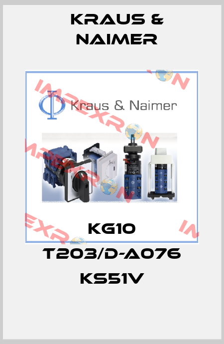 KG10 T203/D-A076 KS51V Kraus & Naimer